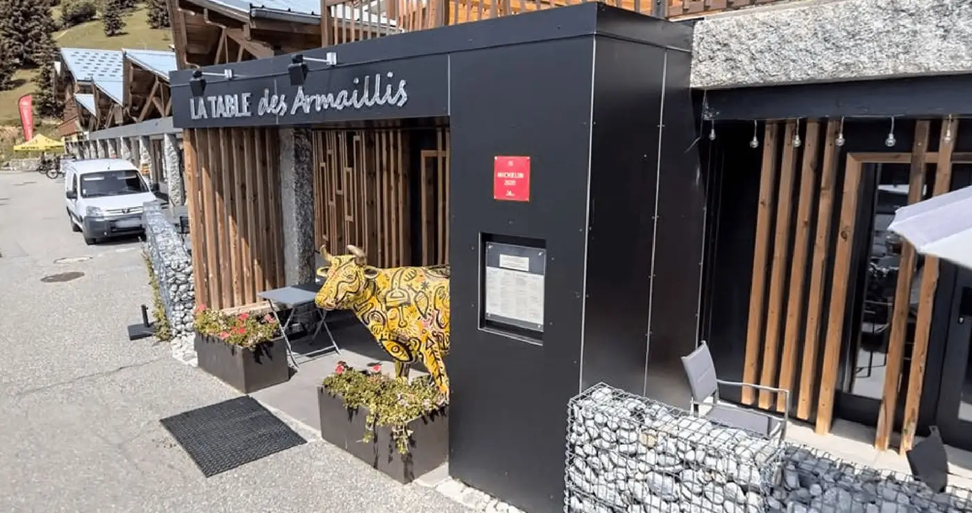restaurant la table des armaillis hauteluce savoie saisies